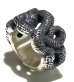 Photo5: Snake Ring Bold