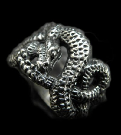 Photo1: Snake Ring