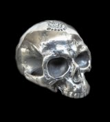 Half Large Skull Ring Without Jaw