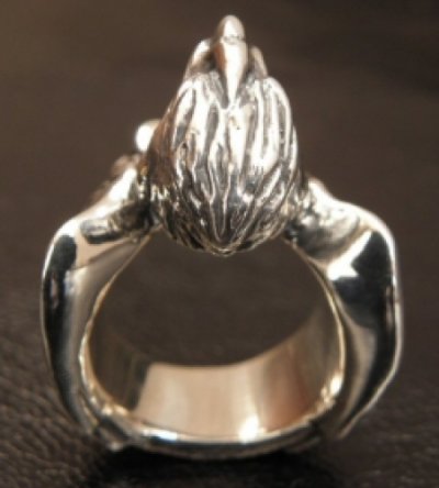 Photo3: Half Eagle With Wing Ring