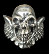 Wing Skull Ring