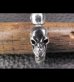 Photo17: Quarter Skull With Cable Wire Bangle Ring