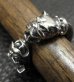 Photo5: Quarter Bolo Neck Bulldog Cable Wire Bangle Ring