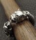 Photo17: Quarter Bolo Neck Bulldog Cable Wire Bangle Ring