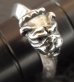 Photo14: One twelfth Old Bulldog Triangle Wire Bangle Ring