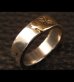 Photo5: 18k Gold Triple Solder On Flat Bar Ring