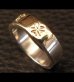 Photo3: 18k Gold Triple Solder On Flat Bar Ring