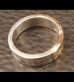 Photo17: 18k Gold Triple Solder On Flat Bar Ring