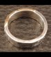 Photo16: 18k Gold Triple Solder On Flat Bar Ring