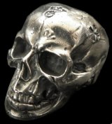 Large Skull Full Head Up Word Face Ring