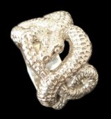 Snake Ring (Platinum Finish)