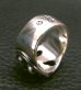 Photo13: Ｍedium Cross Oval Roll Ring