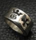 Photo12: Wide G&Crown Gothic Cigar Band Ring