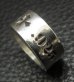 Photo11: Wide G&Crown Gothic Cigar Band Ring