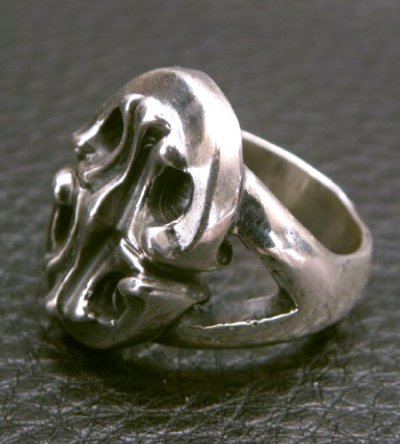 Photo2: Classic Sculpted Oval Ring