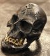 Photo5: Xconz Collaboration 18k Gold Teeth Large Skull Ring 2nd generation (5)