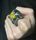 Photo5: 18.85Ct Yellow Sapphire Iron Claw Ring