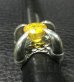 Photo8: 18.85Ct Yellow Sapphire Iron Claw Ring