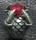 Photo3: 7.45Ct Rubi Medium Iron Claw Ring