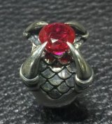 7.45Ct Rubi Medium Iron Claw Ring