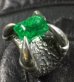 Photo7: Green Emerald Master Predator Ring