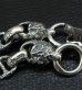 Photo10: Snake Keeper With 2Lions & Maltese Cross H.W.O Chiseled Anchor Links Wallet Chain