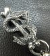 Photo8: Snake Keeper With 2Lions & Maltese Cross H.W.O Chiseled Anchor Links Wallet Chain