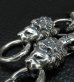 Photo16: Snake Keeper With 2Lions & Maltese Cross H.W.O Chiseled Anchor Links Wallet Chain