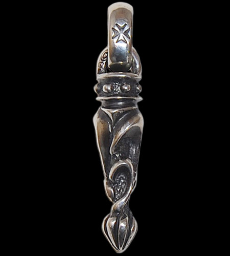 Stud Bolo Tip With H,W,O Pendant