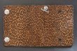 Photo6: Hair-On Medium Leopard Long Wallet (6)