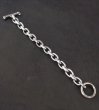 Photo6: Small Oval Chain Link Bracelet (6)