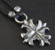 Photo4: Gothic Cross With braid leather necklace (4)