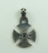 Photo4: Round Cross Pendant (4)