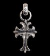 Photo1: 2inc Gothic Cross With H.W.O Pendant (1)