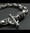 Photo2: Quarter Lion With H.W.O & Chiseled Anchor Links Bracelet (2)