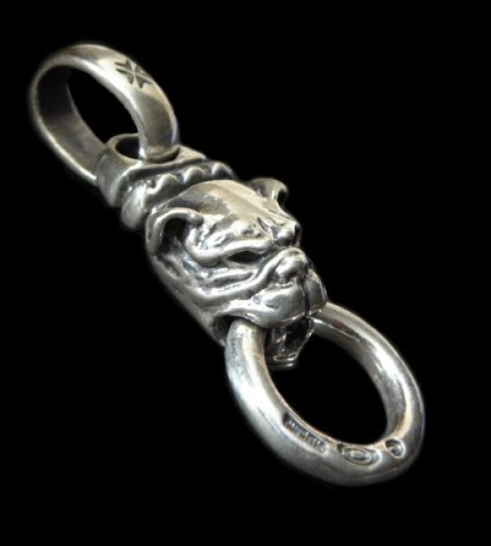 Photo1: Half Old Bulldog Pendant (1)