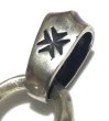 Photo5: Half Master Art Nouveau Cross Pendant (5)