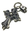 Photo7: Half Master Art Nouveau Cross Pendant (7)