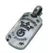 Photo14: G&Crown With H.W.O Dog Tag 4.5mm Thick (14)
