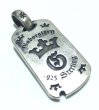 Photo1: G&Crown With H.W.O Dog Tag 4.5mm Thick (1)