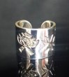 Photo1: Battle-Ax With Maltese Cross Ear Cuff (1)