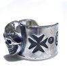 Photo4: Skull On Maltese Cross Ear Cuff (4)
