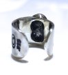 Photo10: Skull On Maltese Cross Ear Cuff (10)