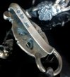 Photo8: Skull On Cross Oval W/Crown Keeper & 4Lions & 12Skulls W/Braid Leather Wallet Chain Skull Drop (8)