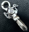 Photo5: Skull Wing On Clip With Triangle Wire Hook (5)