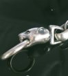Photo11: 4Heart Crown Keeper With 2Swivel Panthers & H.W.O & Anchor Links Wallet Chain (11)