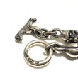 Photo4: Half Noodle & Macaroni & Half Small Oval Links Bracelet (4)