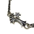 Photo4: Diamond With Grooved Cross & 7Chain Bracelet (4)