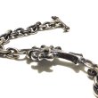 Photo6: Diamond With Grooved Cross & 7Chain Bracelet (6)