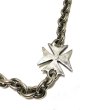 Photo8: Maltese Cross With ７Chain Bracelet (8)